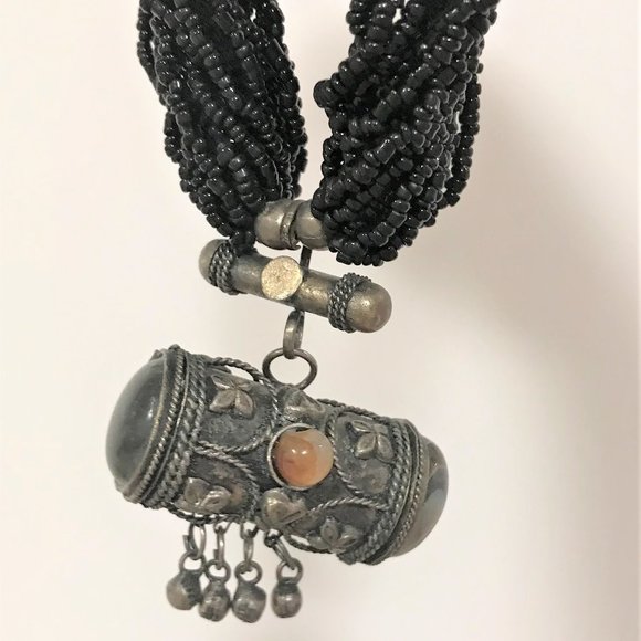 Lot 2pcs Vintage Collectible Chinese Necklaces - Picture 5 of 9